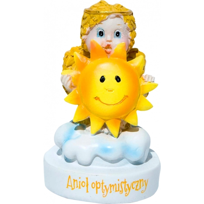 Angel figurine - optimistic angel