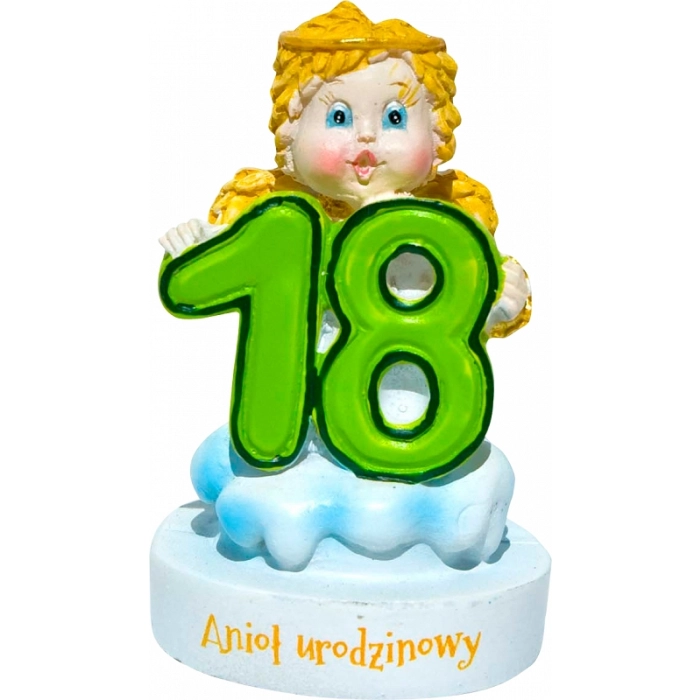 Angel figurine - Angel for 18th birthday