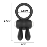 Vibrating Ring - Black Rabbit