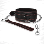 Bondage Fetish erotický obojek s řetězem