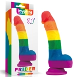 Фалоімітатор Rainbow Prider - 20,5 см