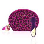 Mini-Vibrator mit Zauberstab + Kosmetiktasche - lila