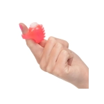 Vibrating Finger Teaser - pink