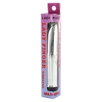 Lady Finger mini vibrator - silver