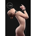 Kinbaku Mini Erotik Seil 1,5 m - schwarz
