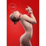 Kinbaku mini erotikus kötél 1,5 m - piros