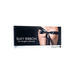 Silky erotic ribbon - black