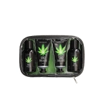 Luxe Travel Kit s CBD kúpeľom Zelený čaj s konopným olejom