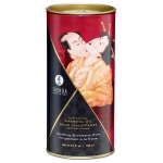 Shunga warming massage oil - strawberry