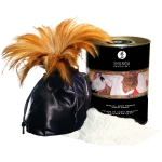 Shunga body powder with a brush - strawberry