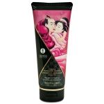 Shunga edible massage cream 200 ml - raspberry kisses