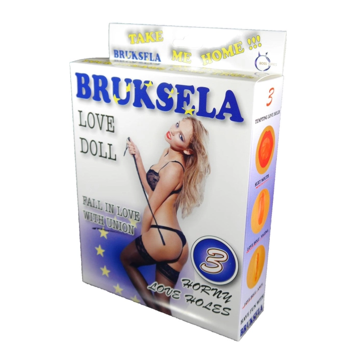 Aufblasbare Puppe aus Brüssel (mit 3 Löchern)