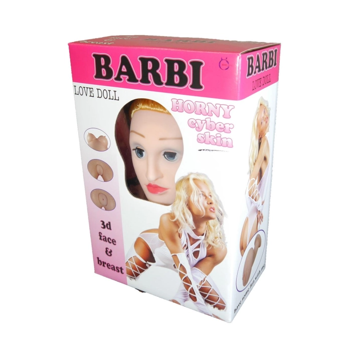 Life-size 3D Barbie doll (with 2 holes and vibrator)