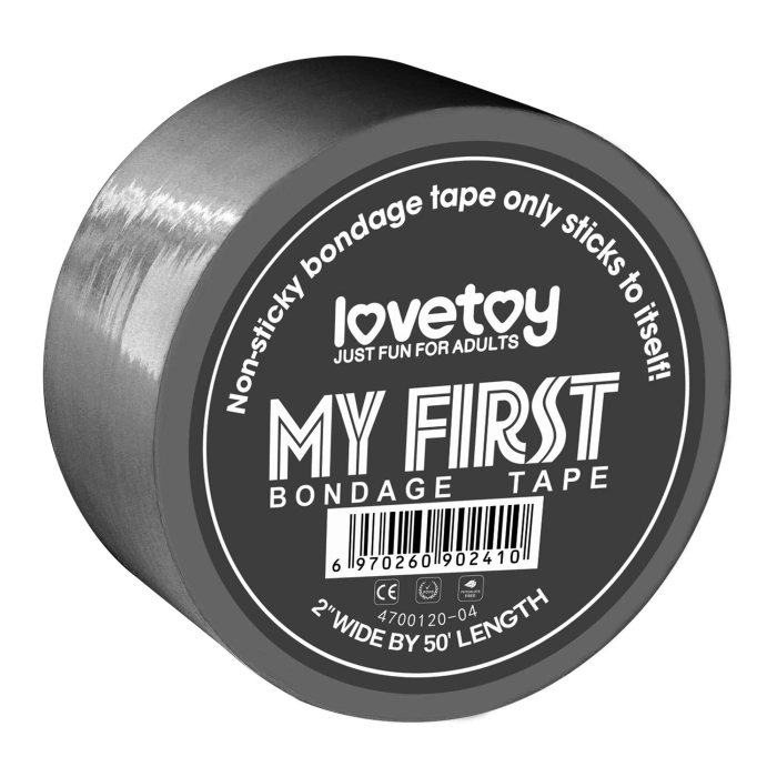 Erotisches Fesselungsband LOVETOY - grau