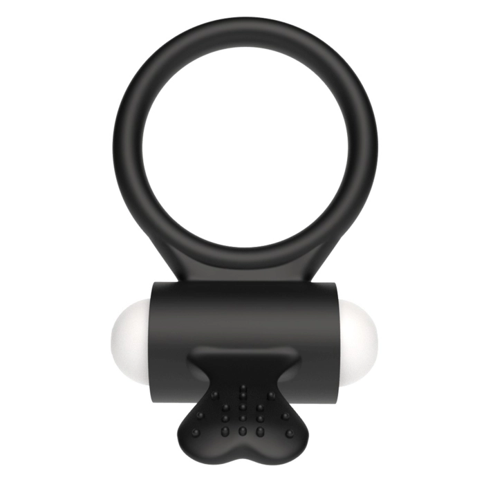 Vibrating Ring - Black Heart