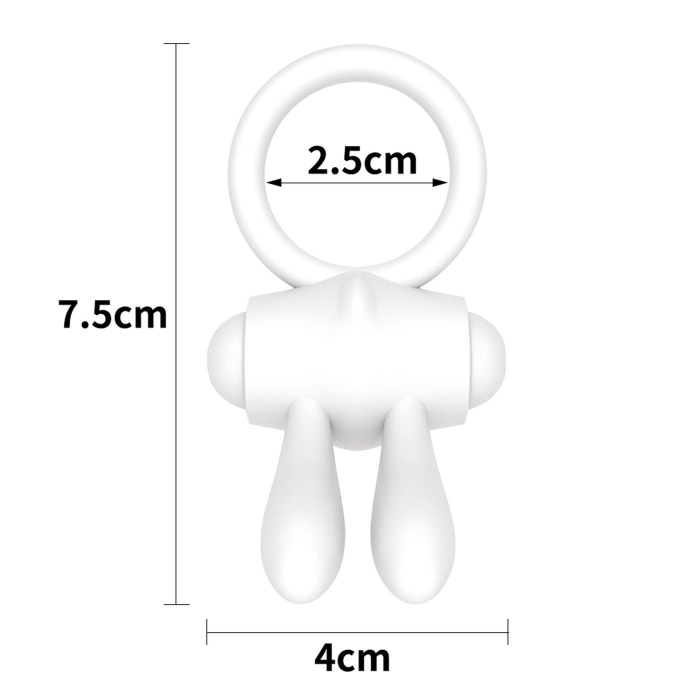 Vibrating Ring - White Rabbit