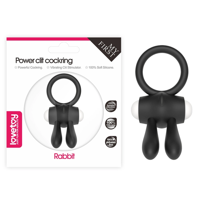 Vibrating Ring - Black Rabbit