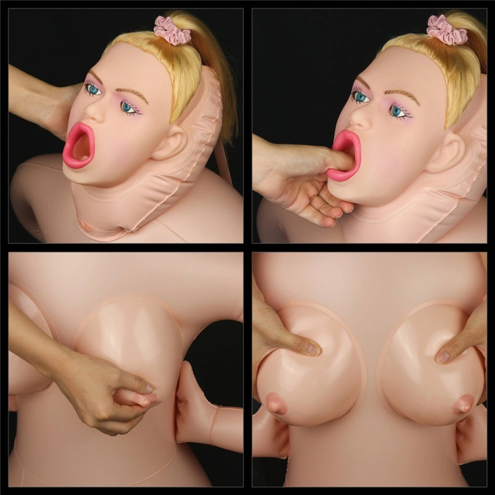 Cowgirl style sex doll - Fayola