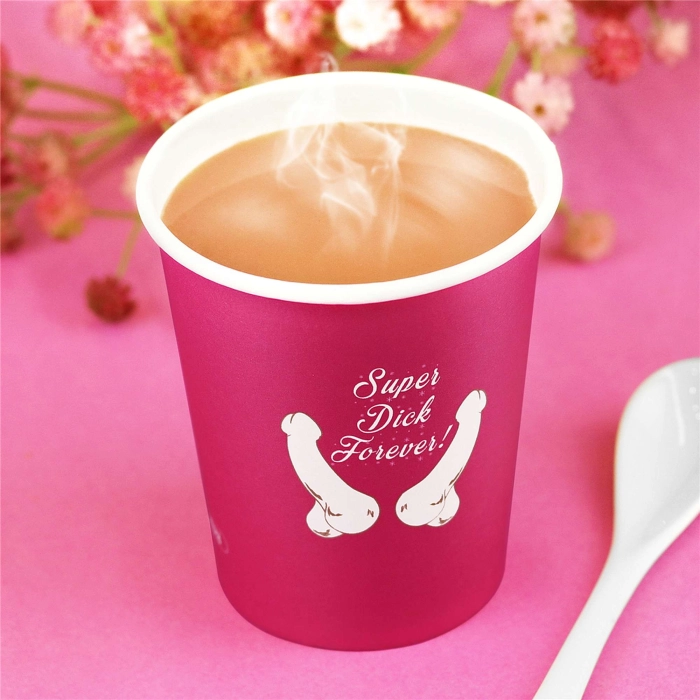 Super Dick Forever paper cups (6 pieces)