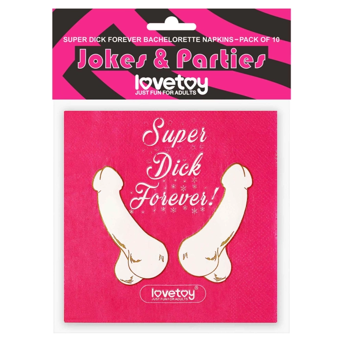 Ubrousky Super Dick Forever - 10 kusů