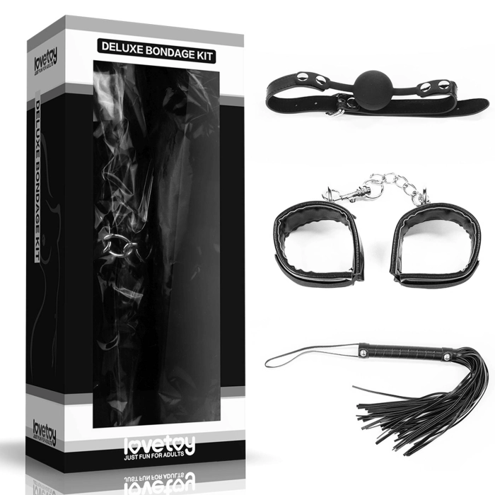 Deluxe Bondage Set - 3 Elemente