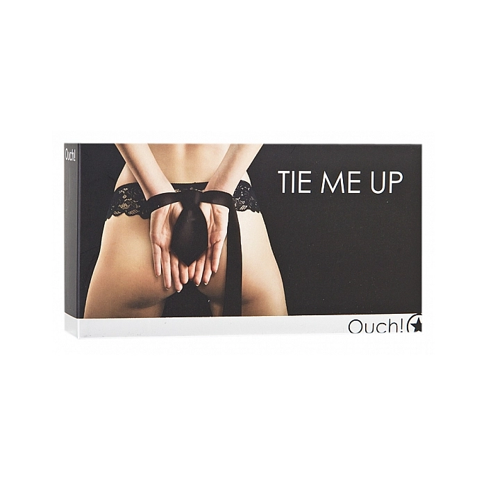 Kravata Dominator - Tie me up, černá