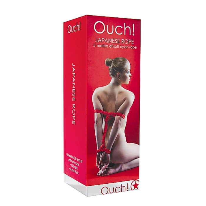 Japanisches erotisches Seil 5m - rot