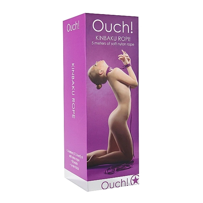 Erotic rope Kinbaku 5 m - violet