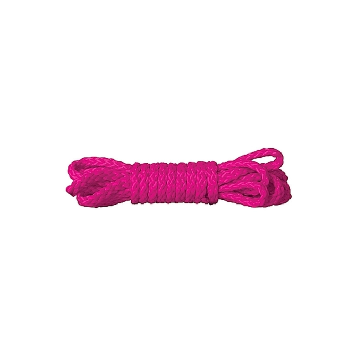 Kinbaku mini erotické lano 1,5 m - ružové