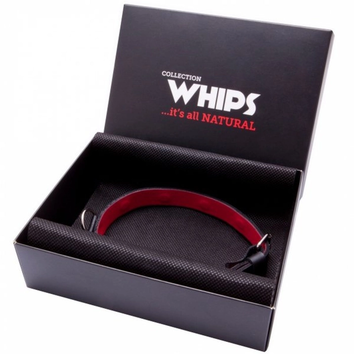 Exclusive erotic leather collar