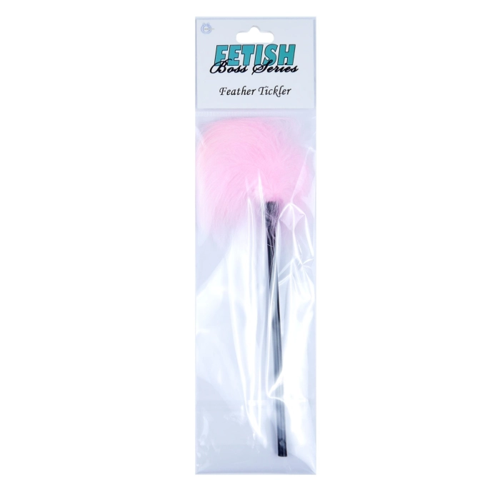 Natural erotic feather - pink