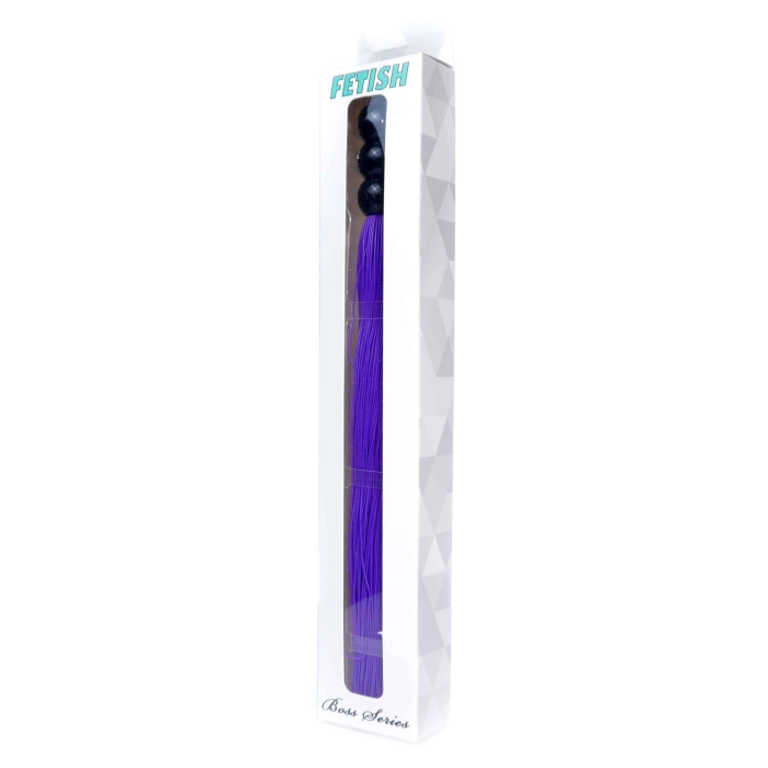 Silikonová šlehačka 26 cm - fialová