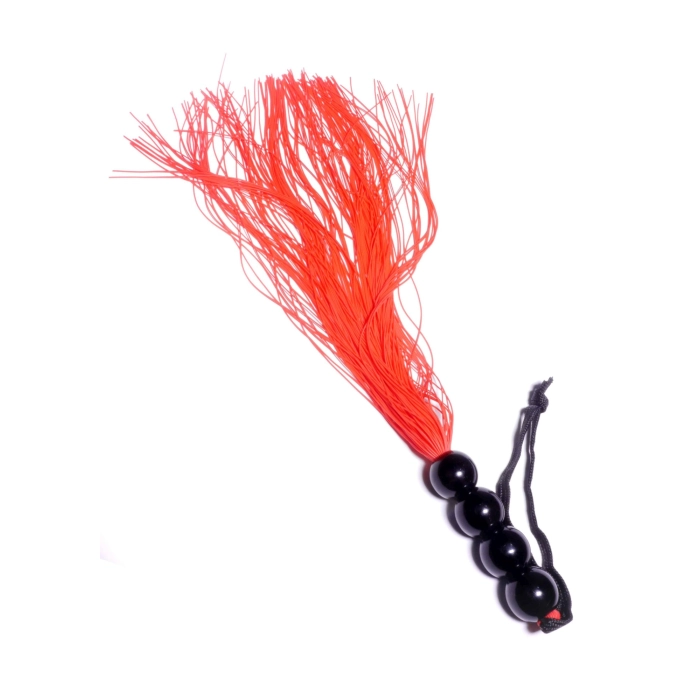 Silicone whip 37 cm - red