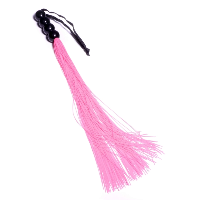 Silikonpeitsche 37 cm - rosa