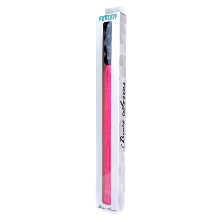 Silikonpeitsche 37 cm - rosa