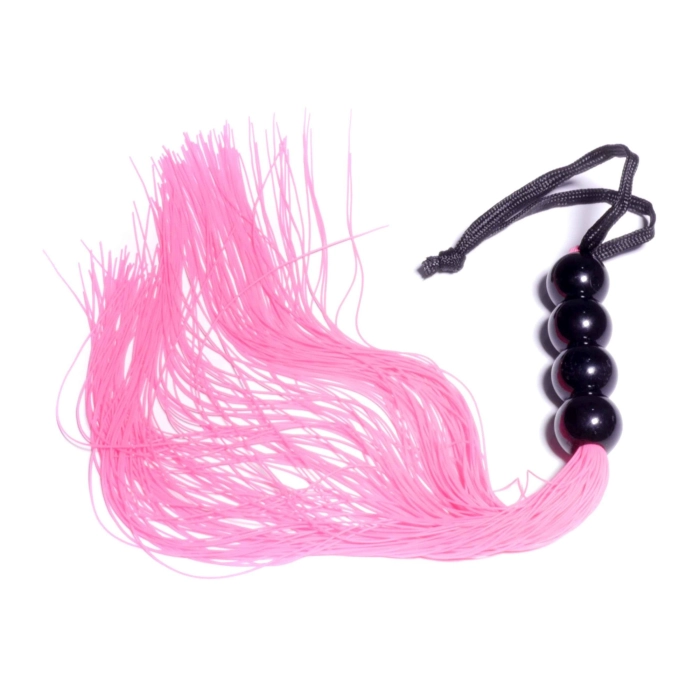 Silikonpeitsche 37 cm - rosa