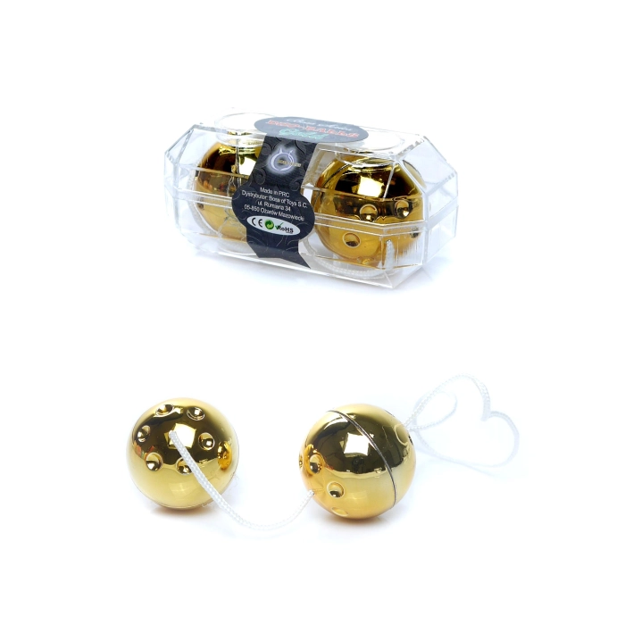 Duo-Kugeln Geisha-Kugeln gold