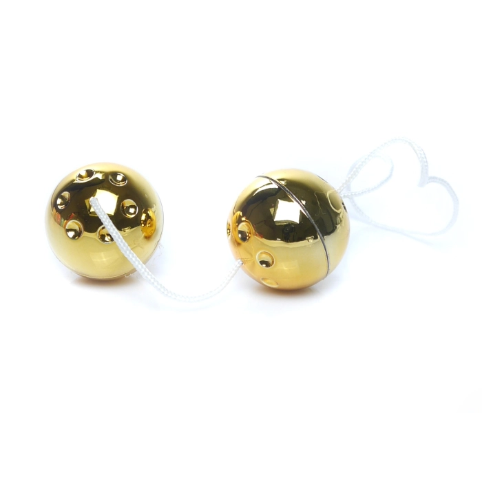 Duo-Kugeln Geisha-Kugeln gold