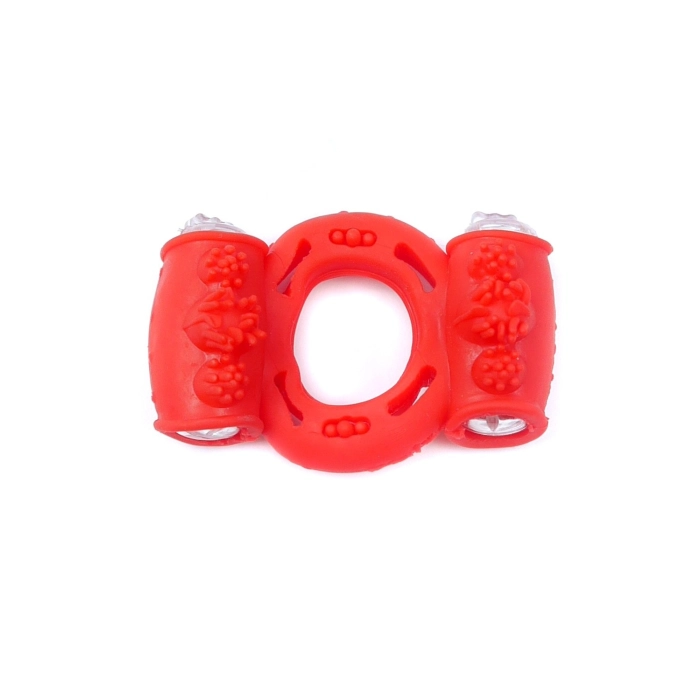 Vibrating ring double - red