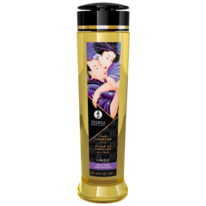 Exclusive Shunga massage oil - exotic fruits