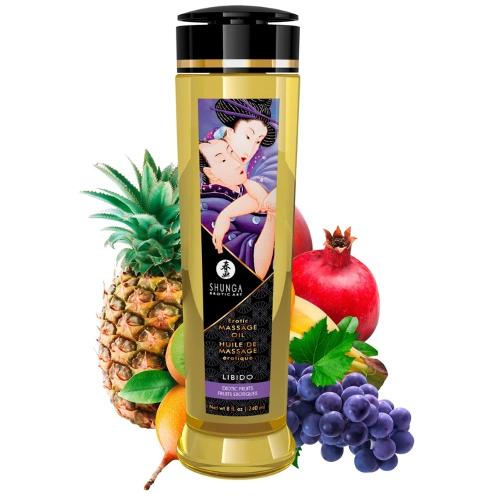 Exclusive Shunga massage oil - exotic fruits