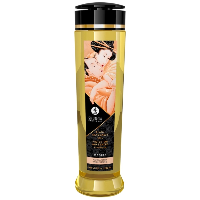 Exclusive Shunga massage oil - vanilla