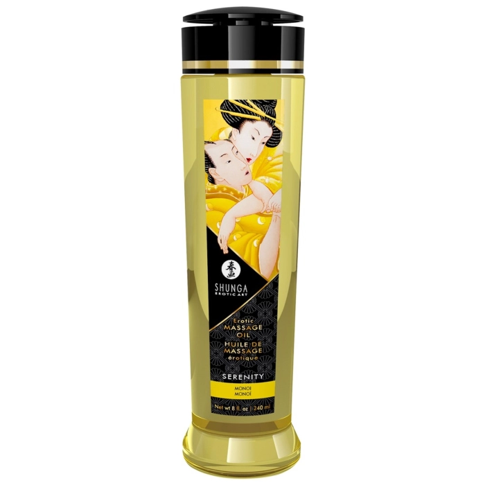 Exclusive Shunga massage oil - monoi