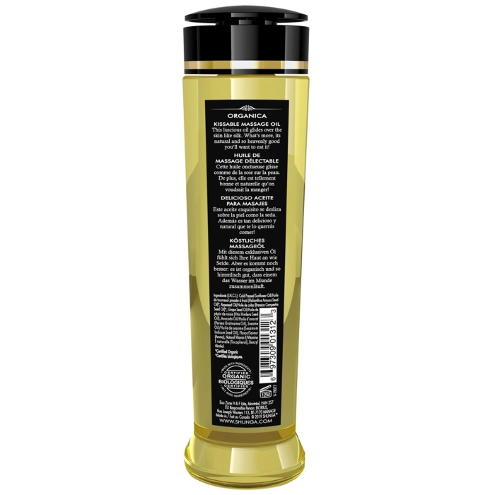 Organic Edible Shunga Massage Oil - Almond
