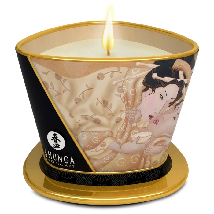 Masážní svíčka Shunga - vanilka