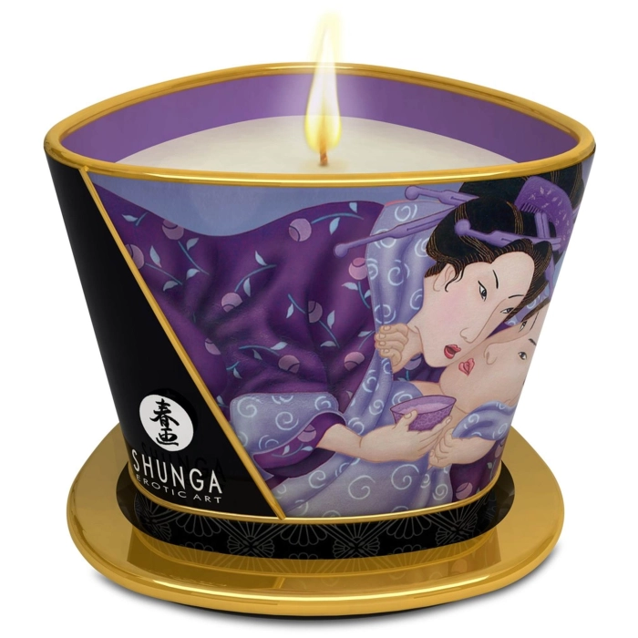 Shunga massage candle - exotic fruits