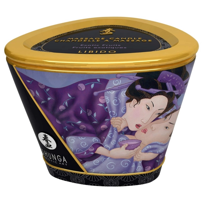 Shunga massage candle - exotic fruits