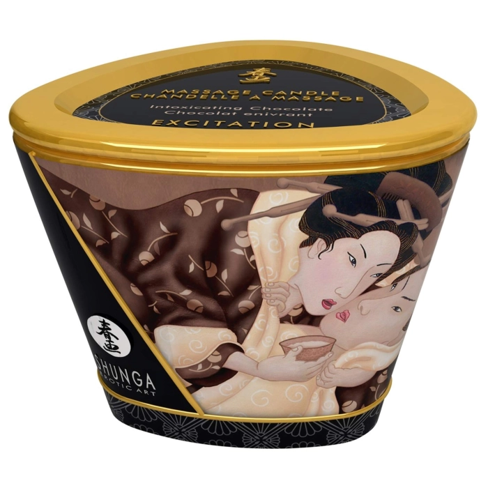 Shunga massage candle - chocolate