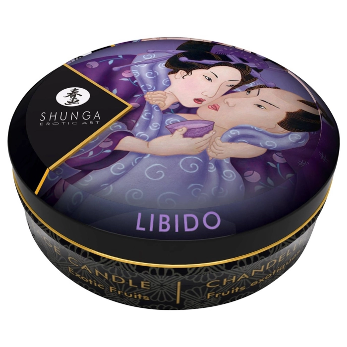 Small Shunga massage candle - exotic fruits