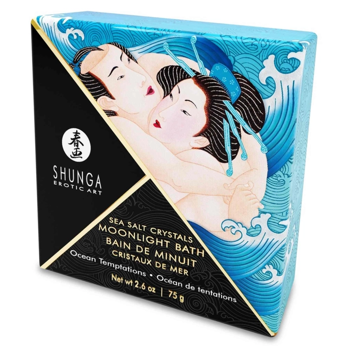 Luxurious mini bath salt Shunga - ocean